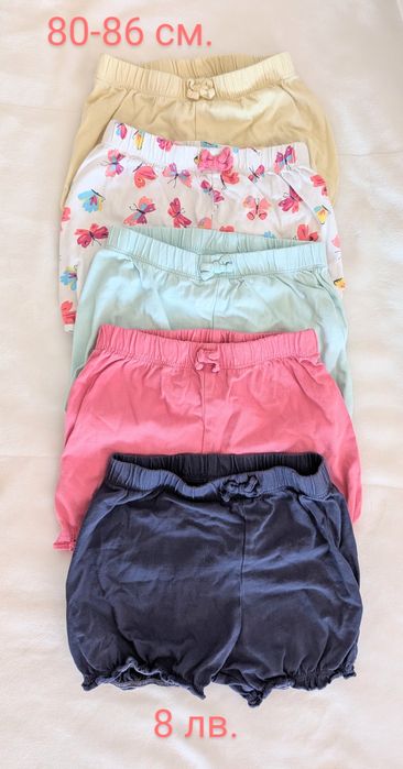 Бански, панталонки, рокли 12-18 месеца