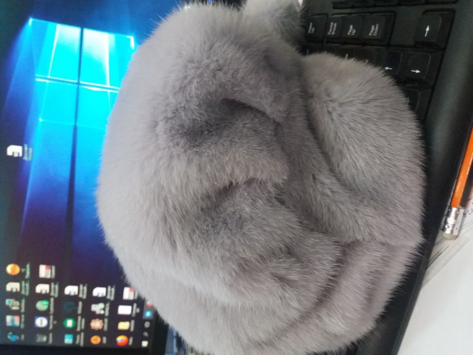 Норковая шапка новая.