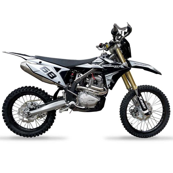 Motocicleta enduro 300cc 4T Mikilon 21/18" negru