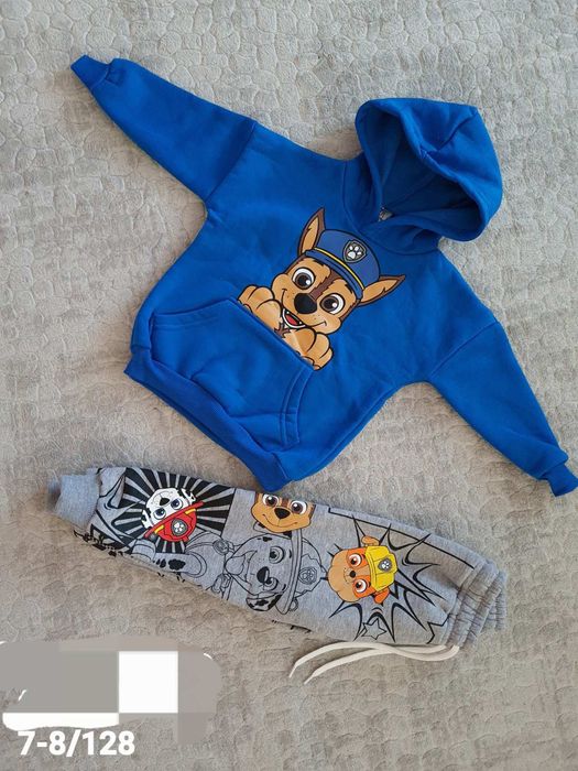 Детски екип анцуг ватиран Чейс/Пес патрул, Спайдърмен 2,3,4,5,7,8