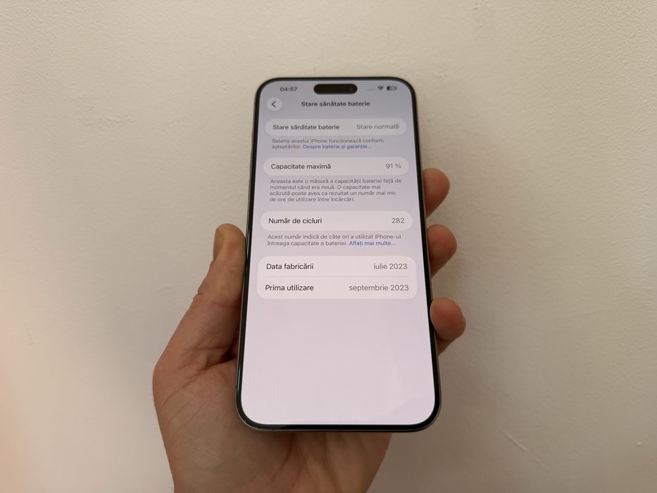 Iphone 15 Pro Max, 256 gb, Natural Titanium