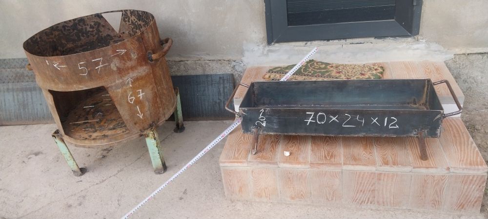 Продаётся очаг и мангал,в хорошом состаяние новое.