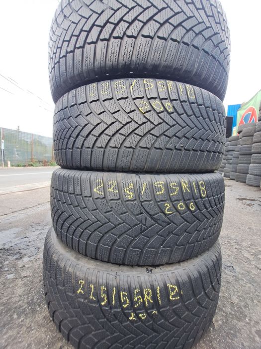 4 anvelope iarna 225/55r18 Bridgestone