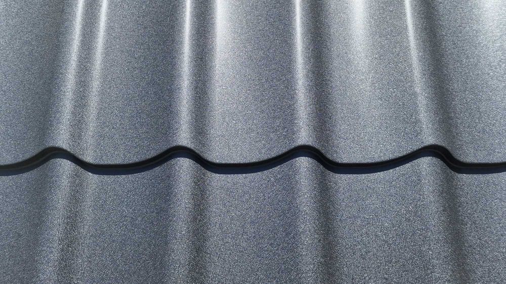 Tabla tip tigla Ral 3005 MAT 0,50 mm