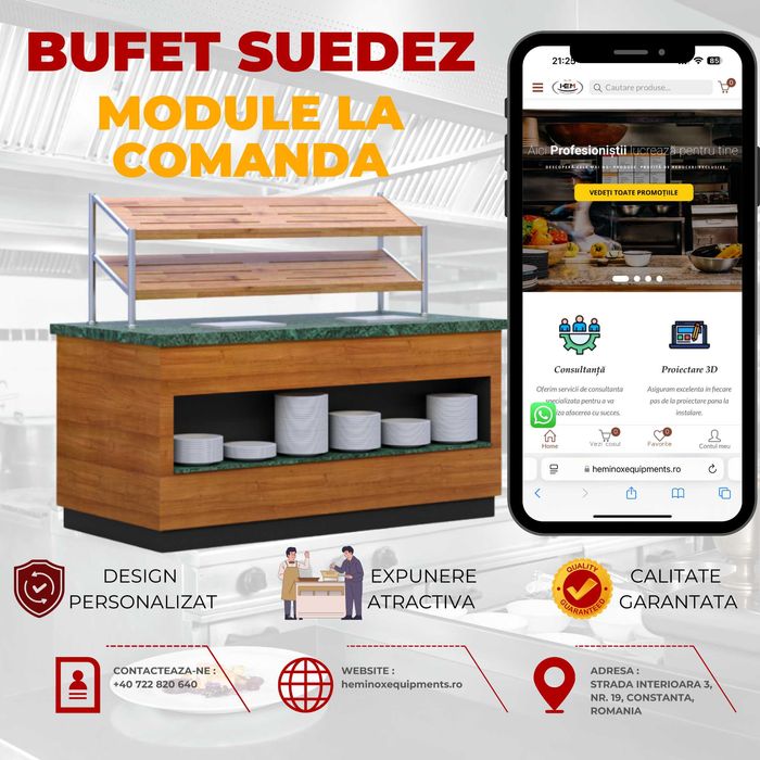 Bufet Suedez Pentru Hotel&Restaurant Producem La Comanda