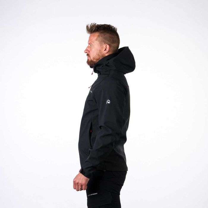 Jacheta outdoor din softshell pentru barbati 5K/5K Marquis black