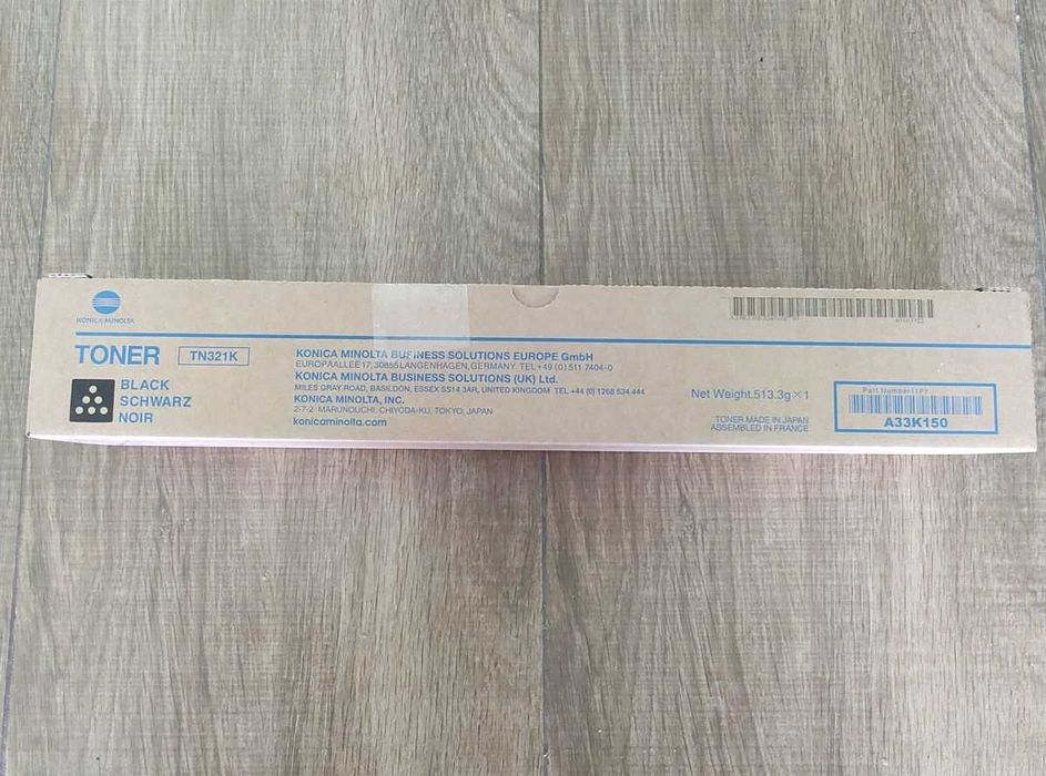 Тонер Konica Minolta TN321K A33K150 Black Черно