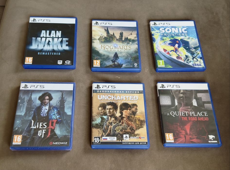Игры PS5: Alan Wake, Hogwarts, Sonic, Lies of P и другие