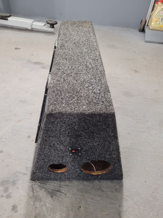 Бас каса с два говорителя 15" Thunder + пищялки