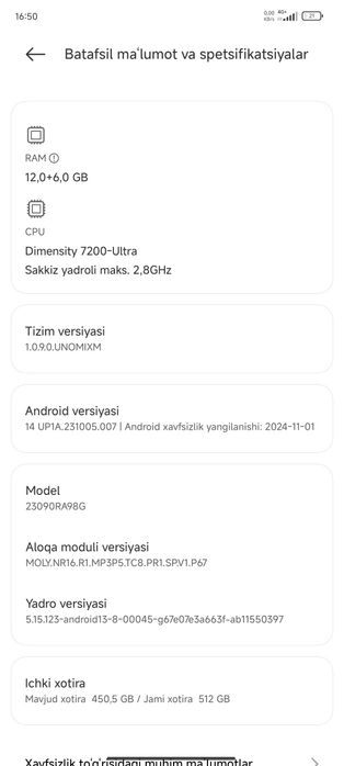Redmi not 13 pro +5g