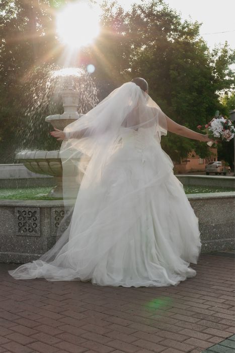 Платье свадебное Лебедь