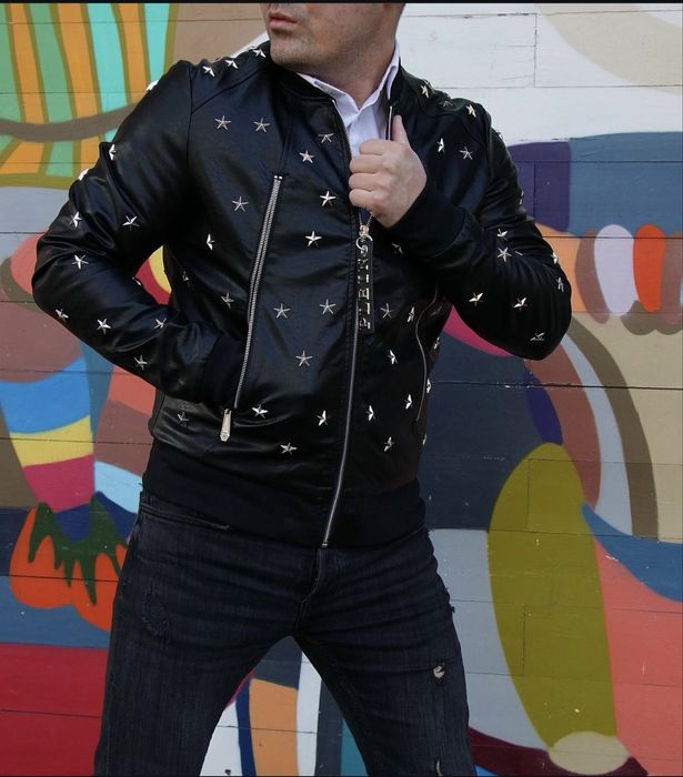 Куртка кожаный для мажорам