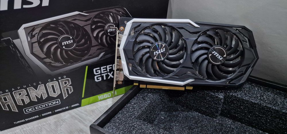 Видео карта Gtx 1660ti msi