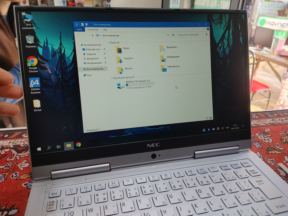 NEC core i5 yaponskiy noutbuk