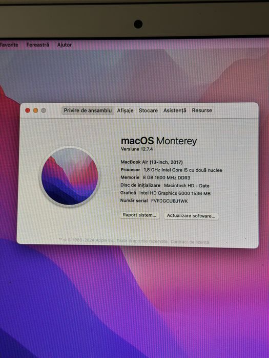 Laptop MacBook Air 13