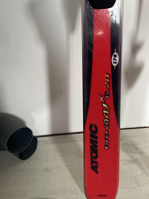 Schiuri Atomic Pro Carv 6.20 170 cm si Schiuri Techno Pro Carve 120 cm