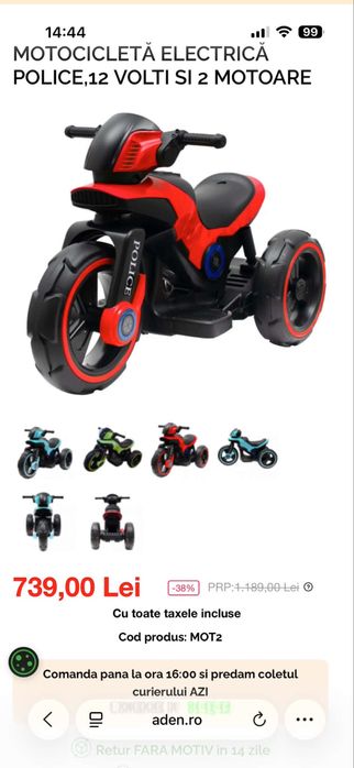 Masina electrica si motocicleta electrica
