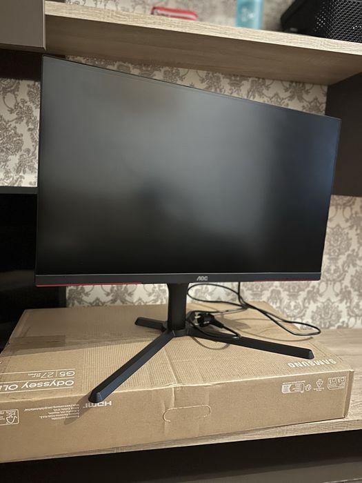 Monitor miniLed  AOC Gaming AGON Q27G3XMN 27 inch QHD VA 1 ms 180 Hz HDR FreeSync Premium Pro