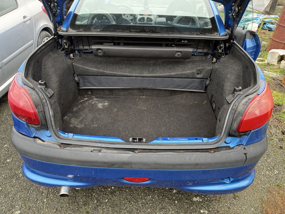 Peugeot 206 CC, 1,6i бензин 109кс на части, Пежо 206 Кабрио на части