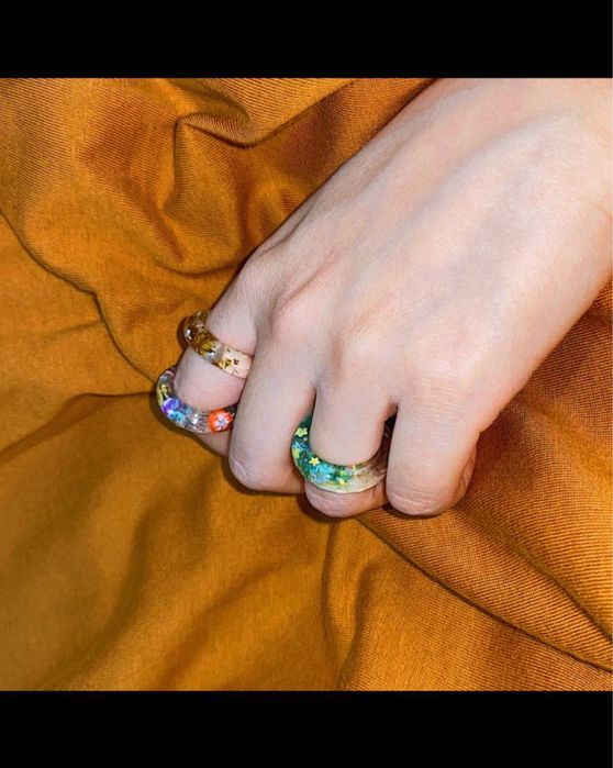 силиконовая форма молд для колечек и бижутерии