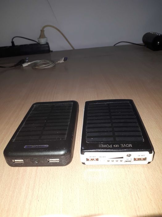 Паурбанки с солнечными панелями б/у,писать на Ватсап