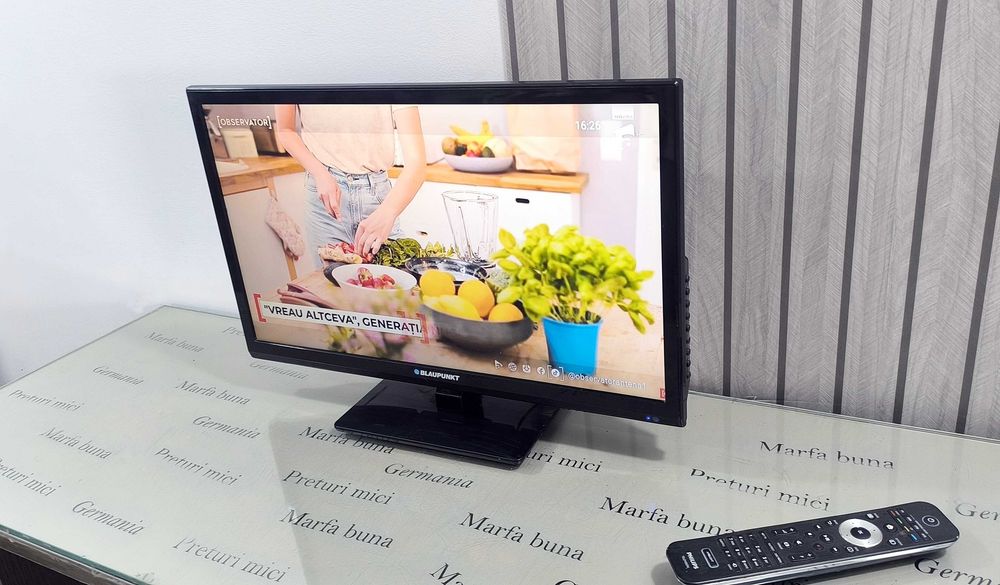 Televizor LED BLAUPUNKT 215/207I-G3S-SB-FHBKDEU-EU - 21.5 inch/55 cm - Impecabil