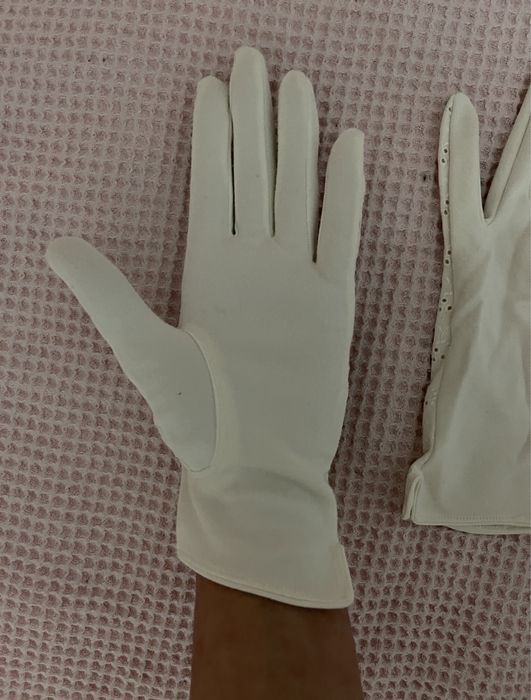 Винтидж памучни дамски ръкавици