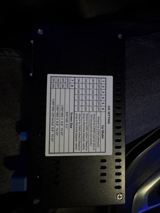 Vand modulator carplay pt navigatie cic (bmw e90 e60 etc)