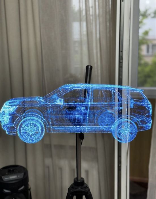 Голограмма 3D Голографический вентилятор