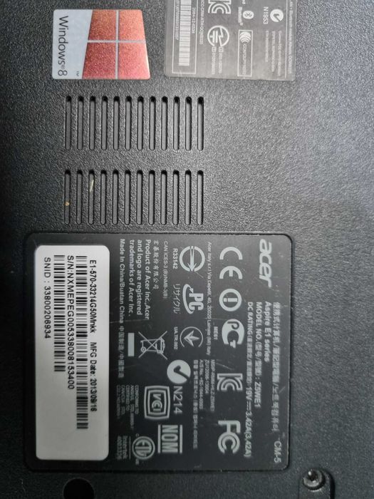 Acer aspire  5742 i5