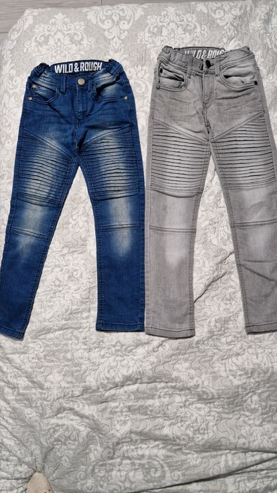 2 perechi  Blugi băieți DopoDopo mărimea 122