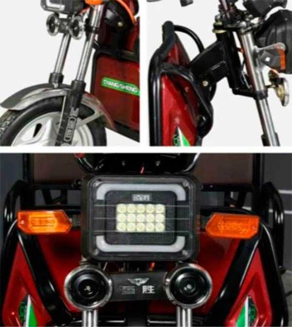 Muraveylar. Elektro mototsikl. Tritzikl Мотоцикл