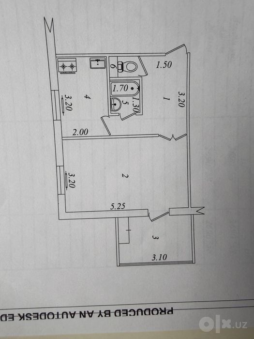 Карасу 6. 1в2 ком продажа