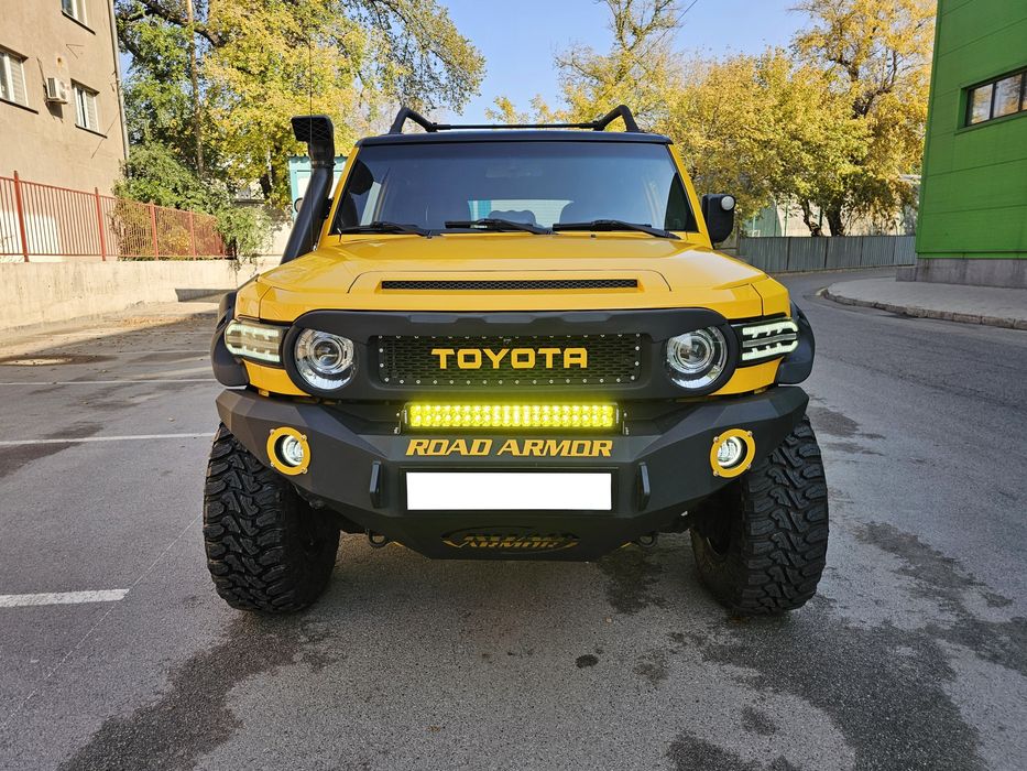 Бампера силовые на fj cruiser