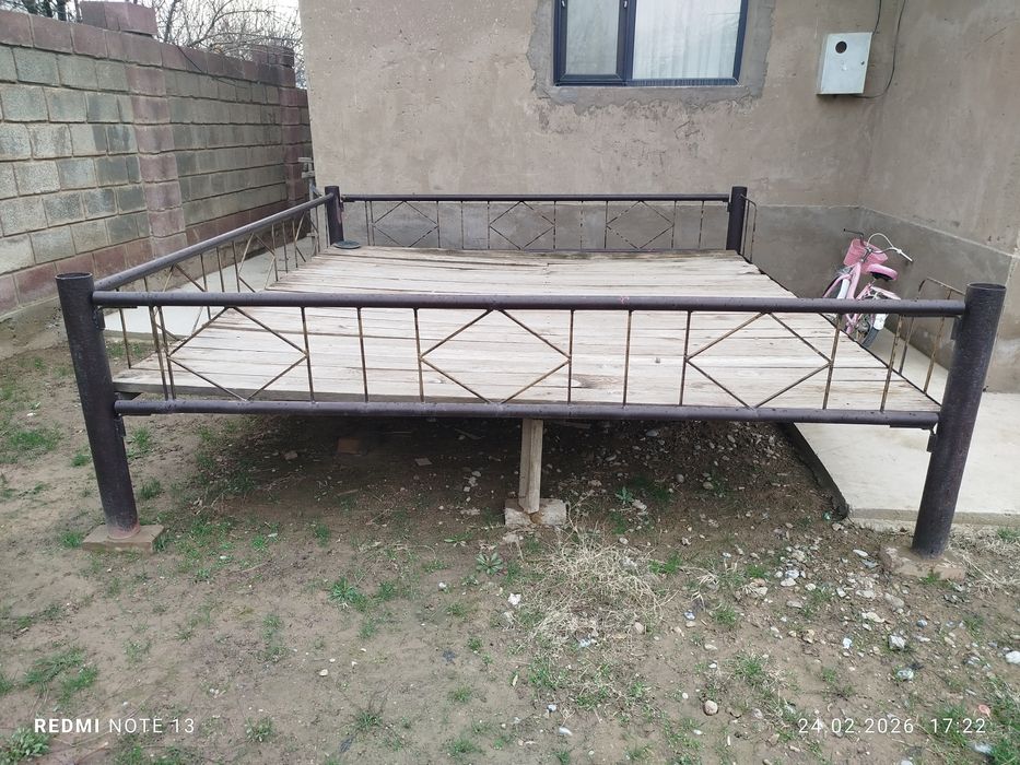 Тапчан,железный 3*3м