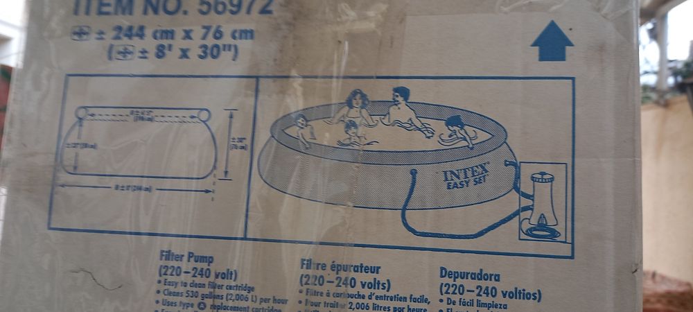 Два детских переносных бассейна