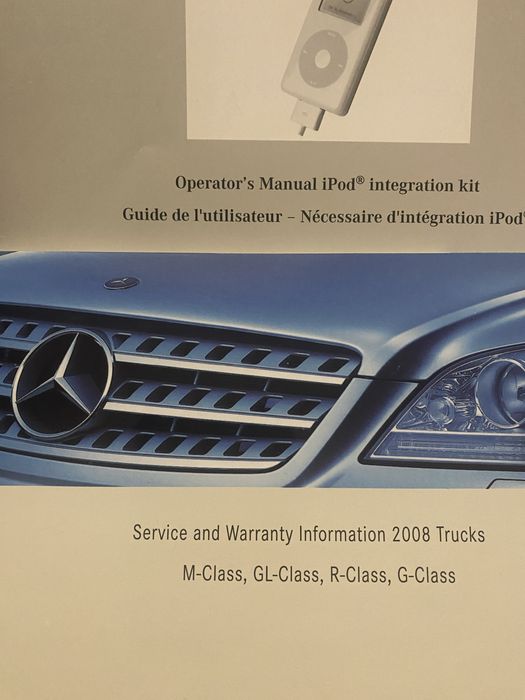 Продам руклводство  для авто Mersedes ML