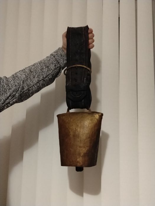 Чан, хлопка, камбана ръчно кована 22х20х 12см