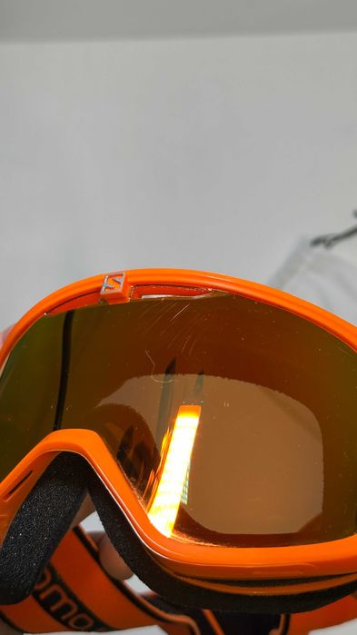 Ochelari Snowboard Salomon Aksium Flame Orange