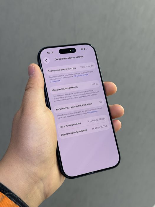 iPhone 17 Pro 256 GB АКБ 100% 36 цикл | Mobile Zone