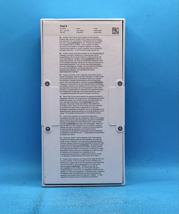 НОВ!!! Google Pixel 8, 256GB, 8GB RAM, 5G, Hazel