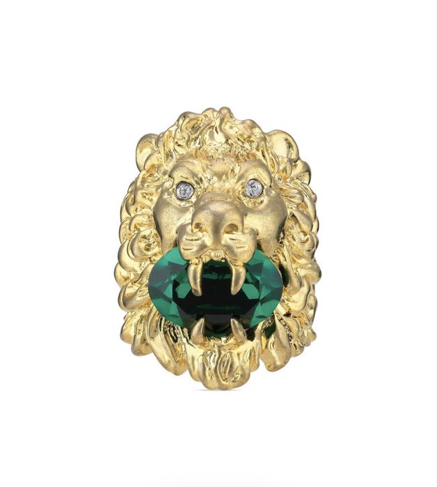 Inel Gucci “Lion Head”
