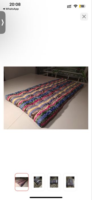 Матрас ватный новый