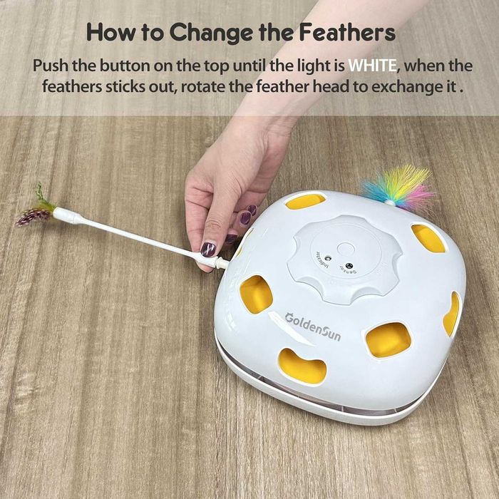 GoldenSun 4-в-1 интелигентна играчка за котки