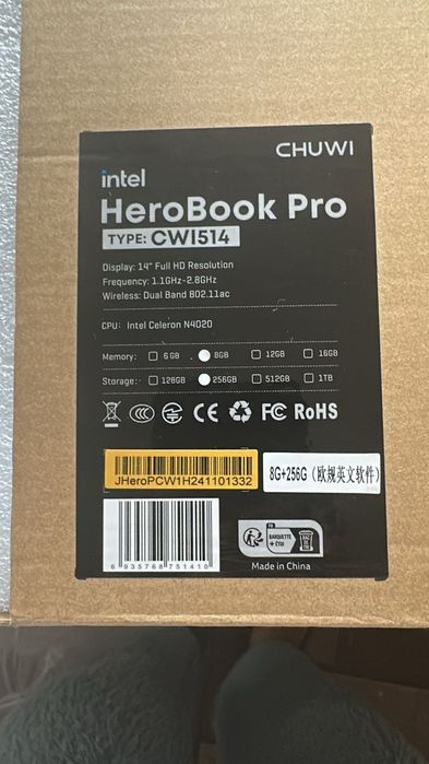 Продам новый ноутбук