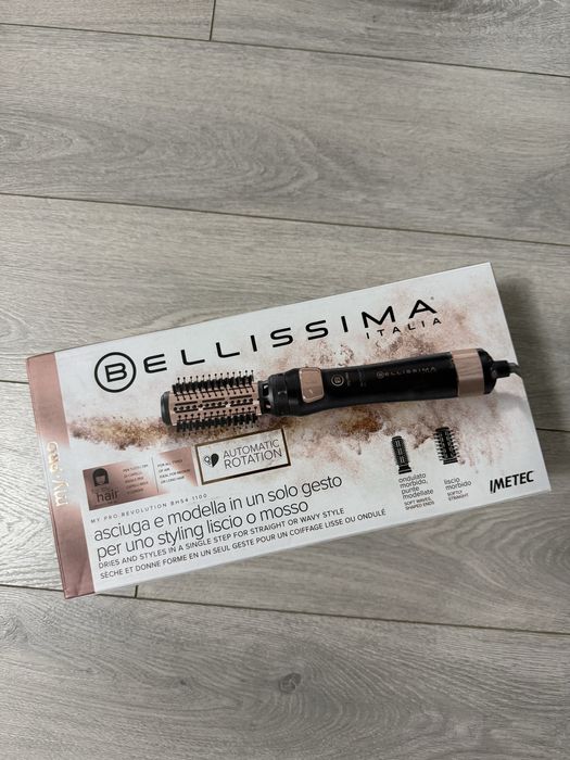 Bellissima Perie Electrică cu Aer & Cap Rotativ