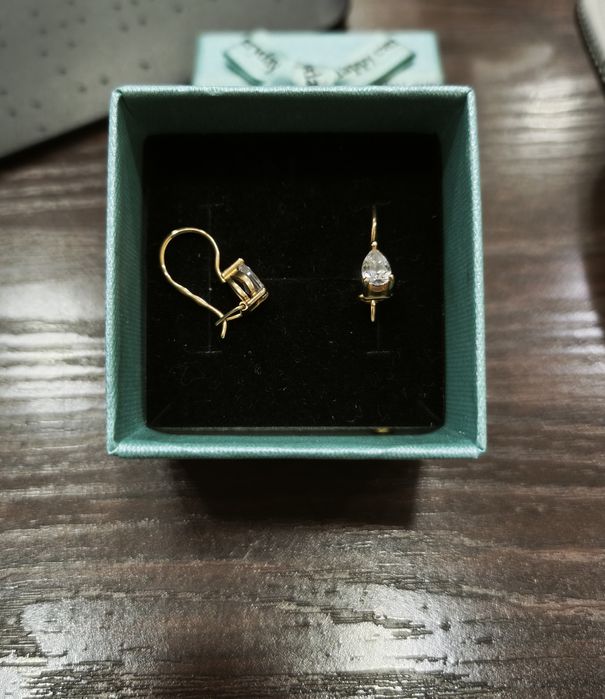 Золотые серьги детские