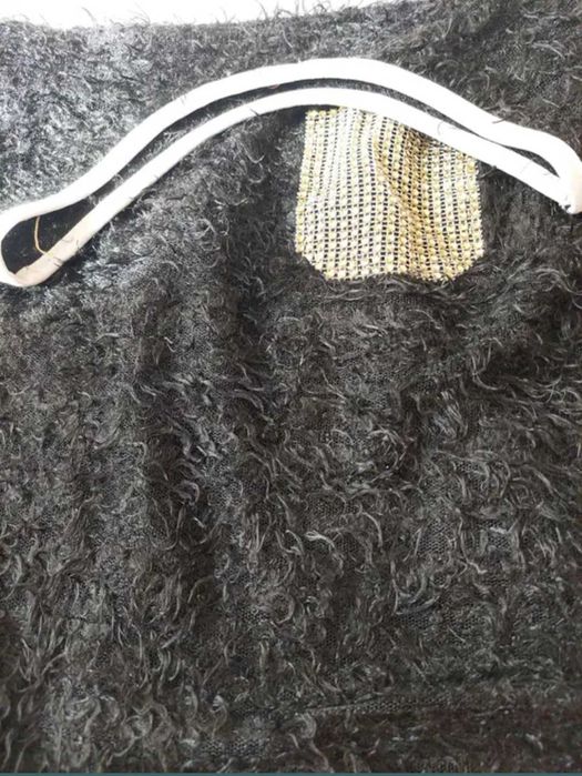 Pulover subțire trendy  pufos cu pietricele