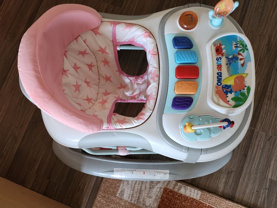 Проходилка Wunderkid 2 in 1, Розова