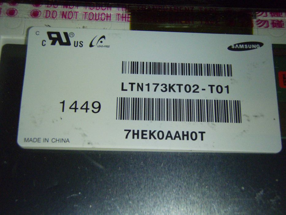 Display LED 17.3" 40 pini Samsung LTN173KT02-T01